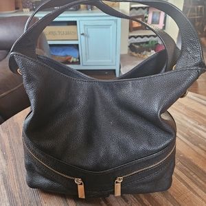 Very Nice Michael Kors Bag Purse Handbag Black Leather